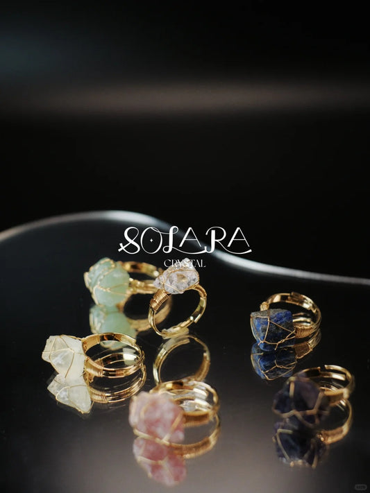 AetherStone Rings: Raw Crystals, Refined Energy