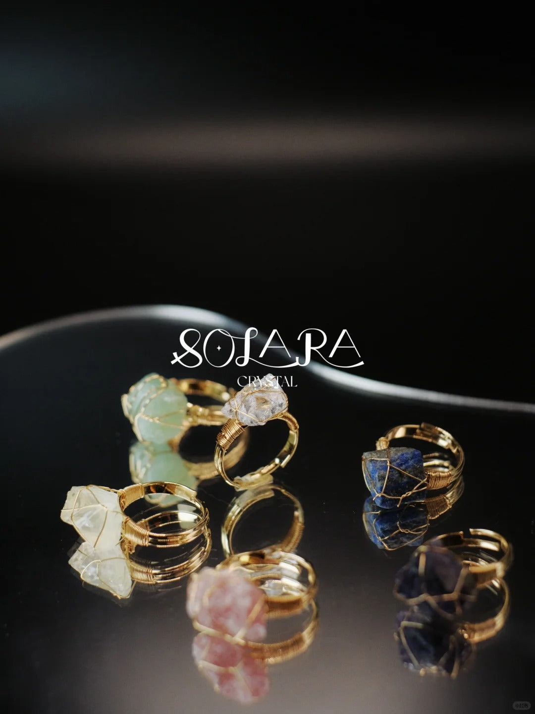 AetherStone Rings: Raw Crystals, Refined Energy